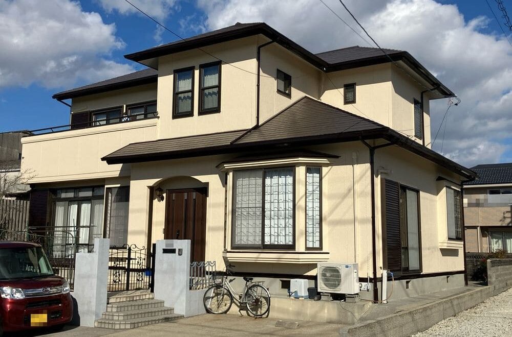 鈴鹿市の外壁塗装をリペイント匠が施工した写真