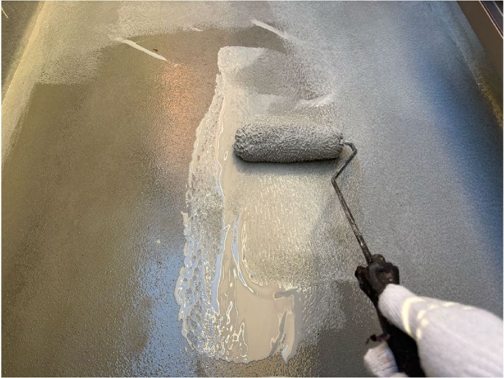 津市の外壁塗装、防水工事をリペイント匠が施工した写真