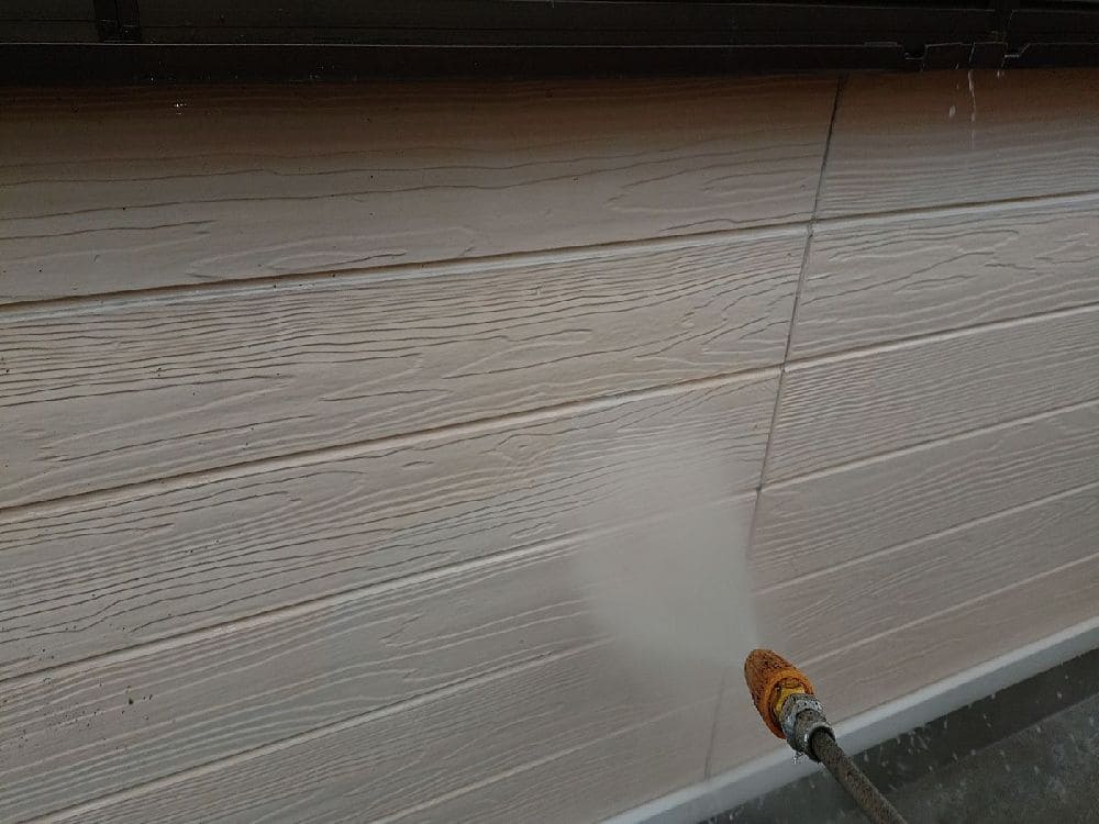 O様(津)高圧洗浄(外壁) (10) 津市の外壁塗装をリペイント匠が施工した写真