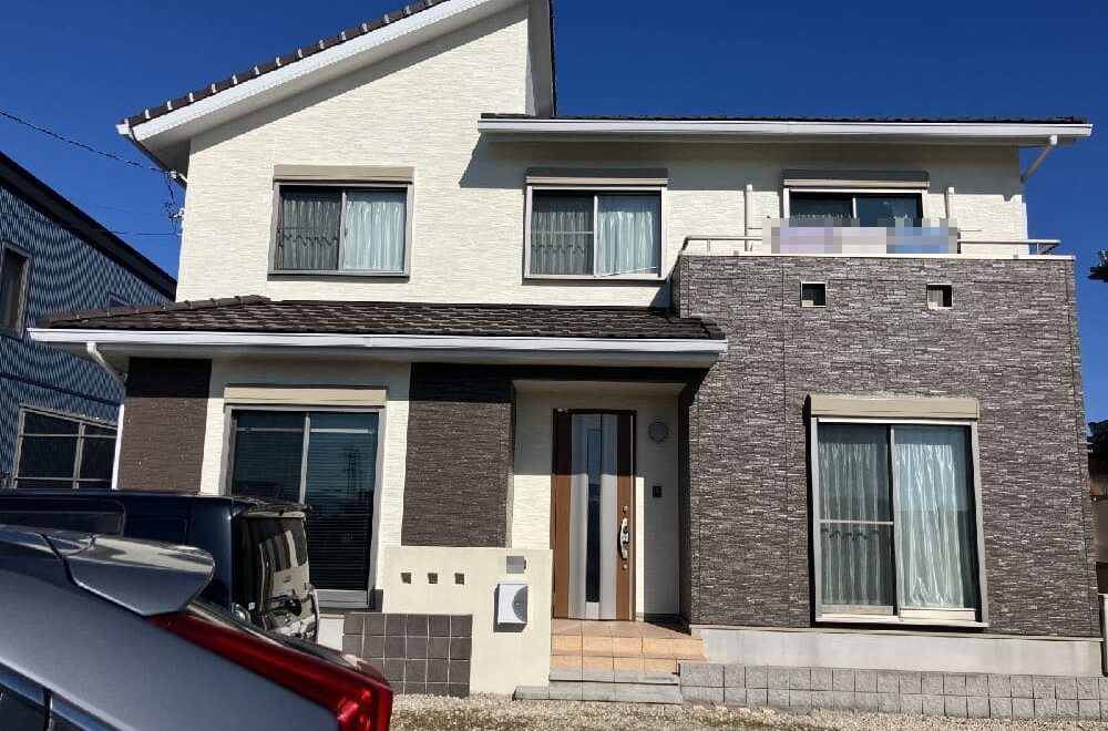 津市の外壁塗装、防水工事をリペイント匠が施工した写真