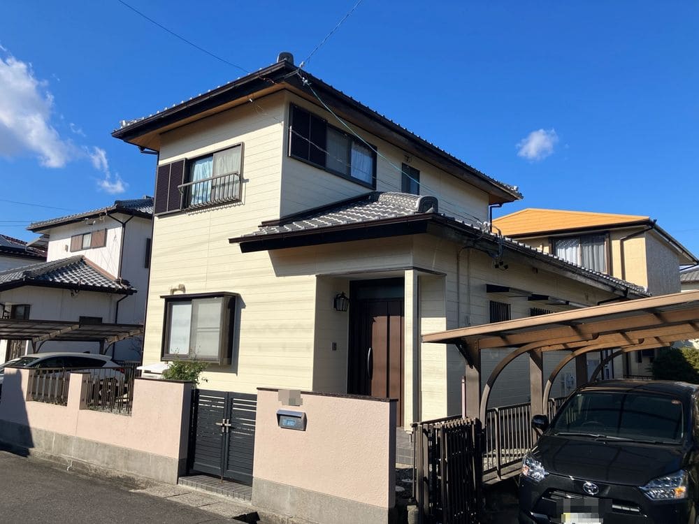 鈴鹿市の外壁塗装をリペイント匠が施工した写真