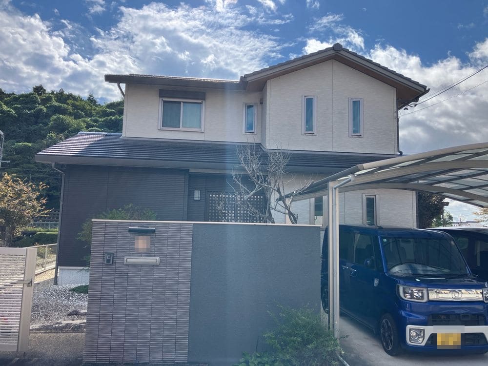 鈴鹿市の外壁塗装、防水工事をリペイント匠が施工した写真