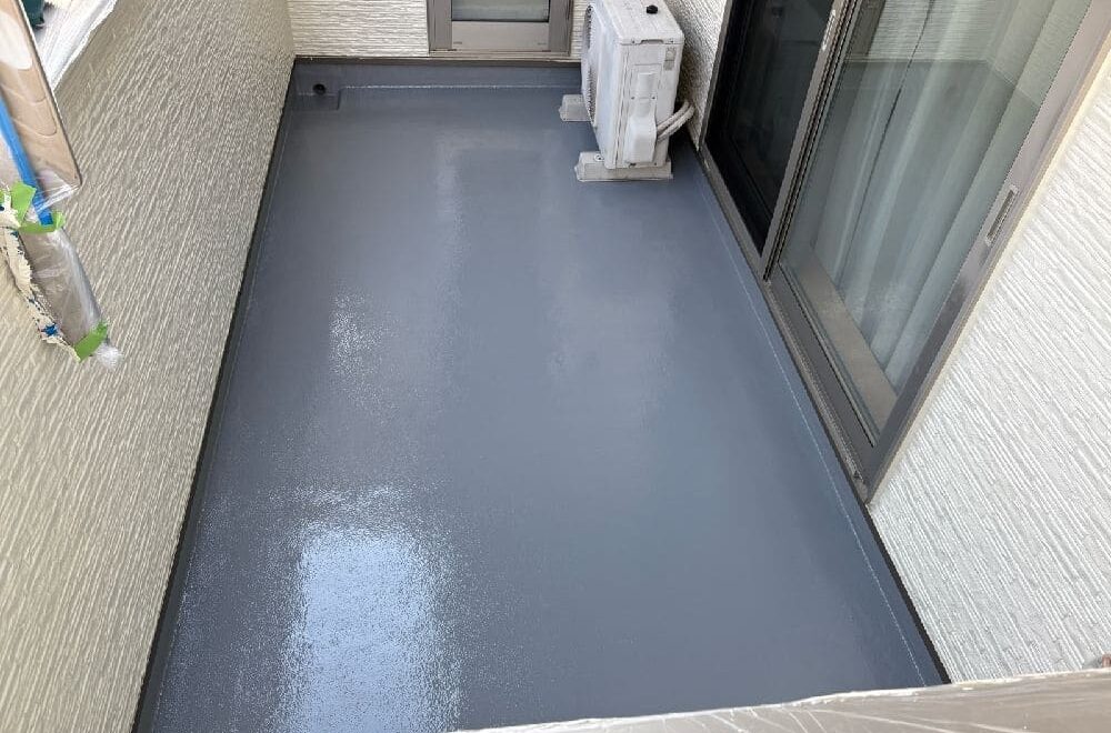 四日市市の外壁塗装、屋根塗装、防水工事をリペイント匠が施工した写真