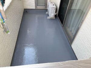 四日市市の外壁塗装、屋根塗装、防水工事をリペイント匠が施工した写真