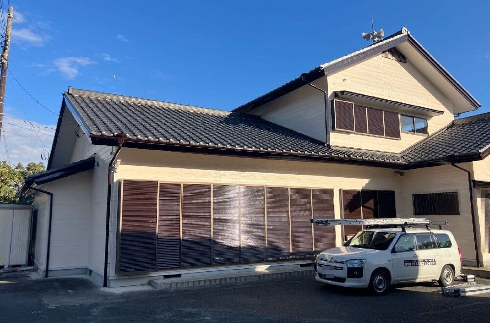 津市の外壁塗装をリペイント匠が施工した写真