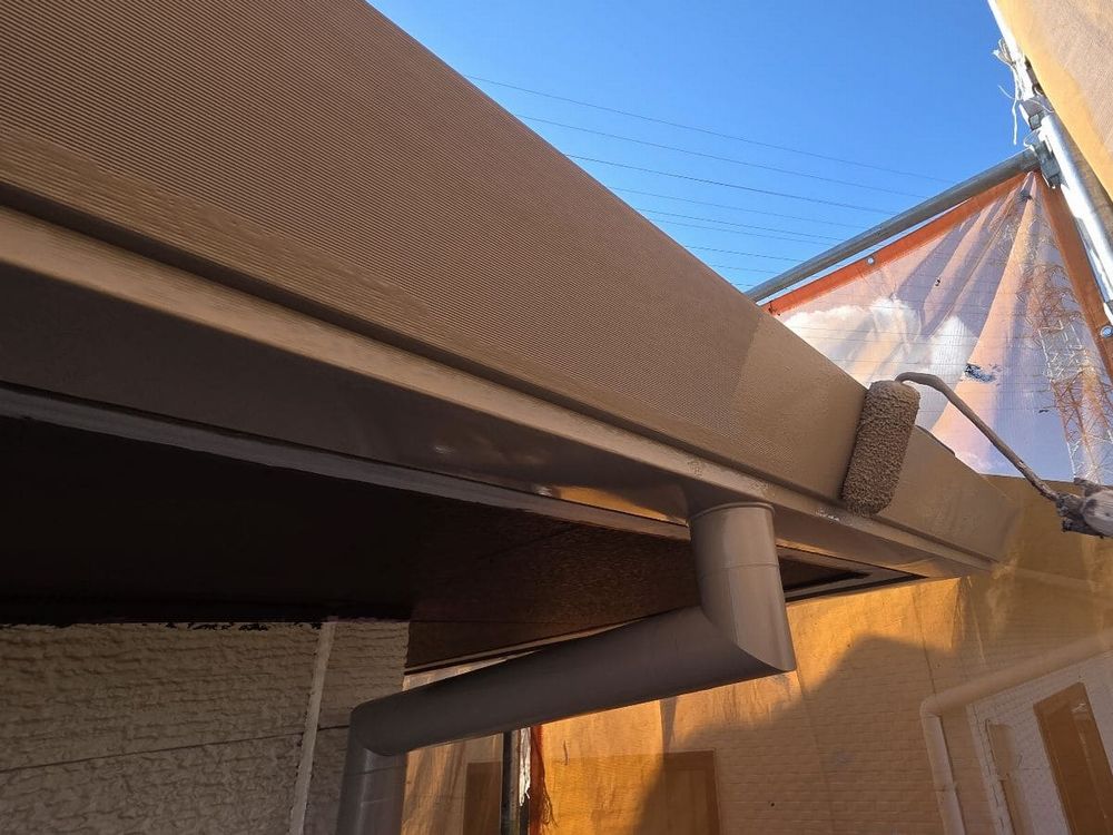 四日市市の外壁塗装をリペイント匠が施工した写真