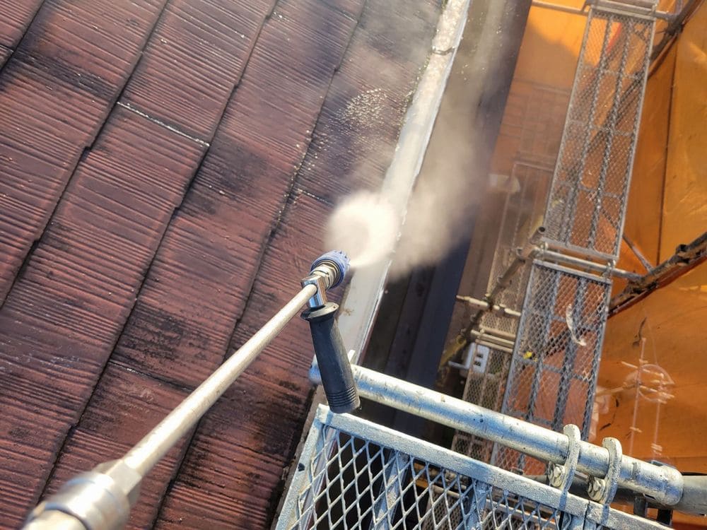 名張市の屋根工事をリペイント匠が施工した写真