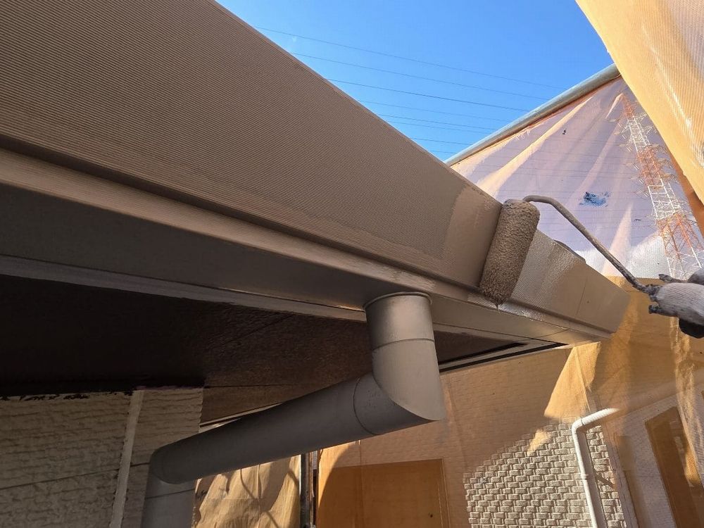 四日市市の外壁塗装をリペイント匠が施工した写真