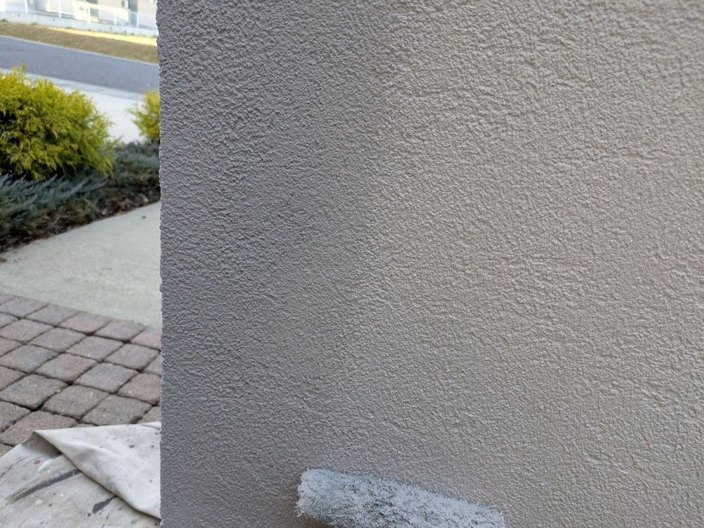 S様(名張市希央台)_塀(上塗り) 名張市の外壁塗装をリペイント匠が施工した写真