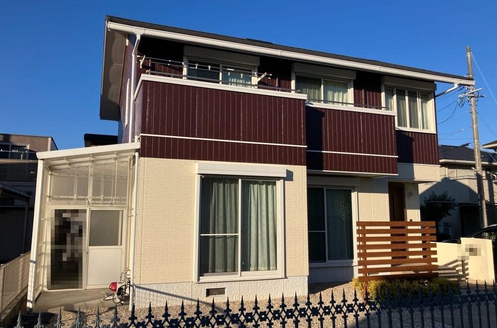 伊勢市の外壁塗装をリペイント匠が施工した写真