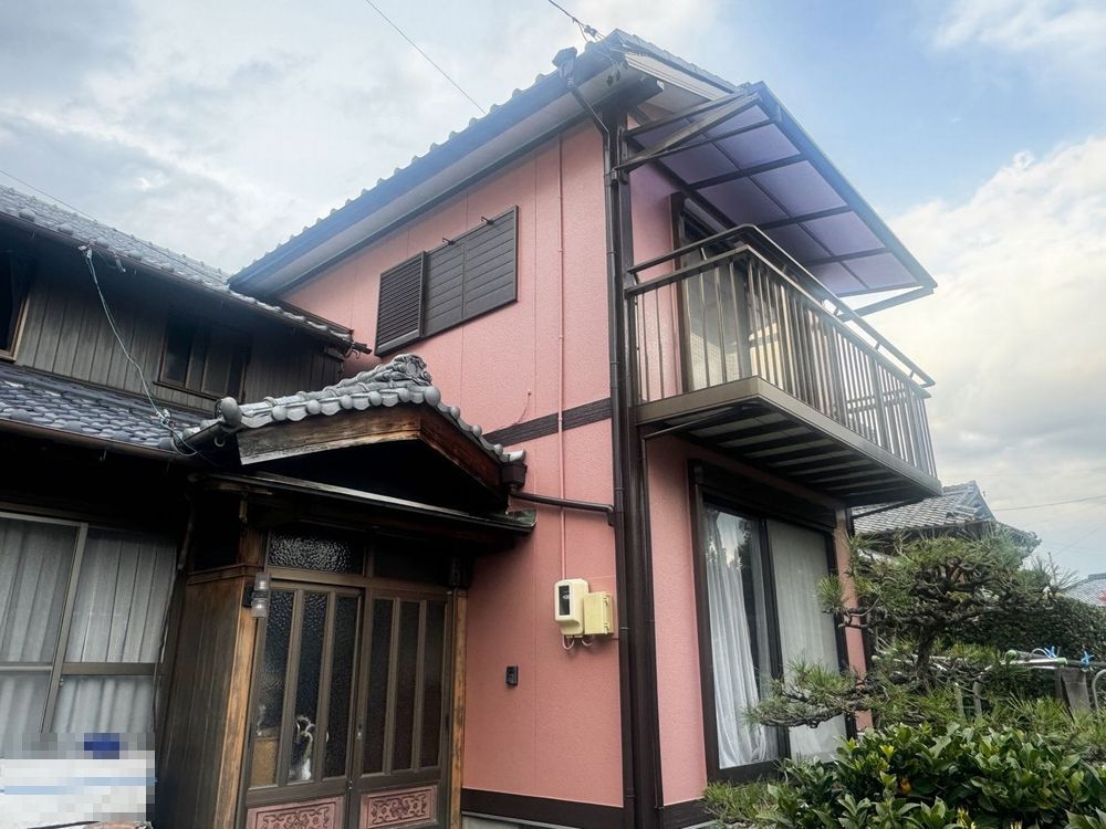 四日市市_N様_施工後_外壁全体2 四日市市の外壁塗装をリペイント匠が施工した写真