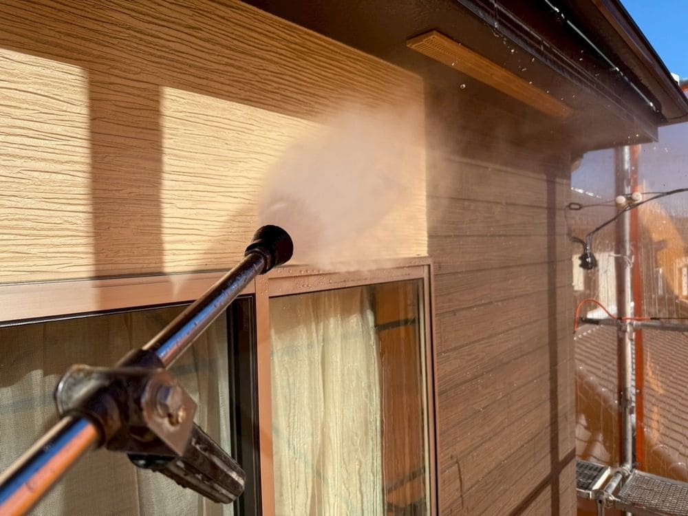 名張市の外壁塗装をリペイント匠が施工した写真