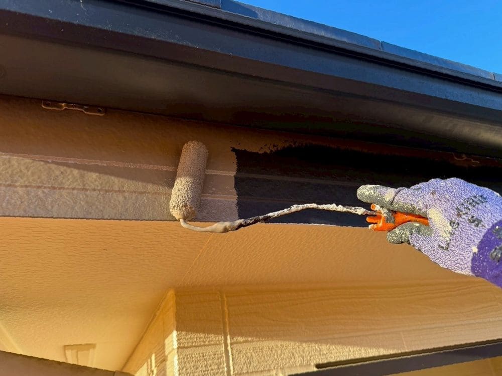 名張市の外壁塗装をリペイント匠が施工した写真