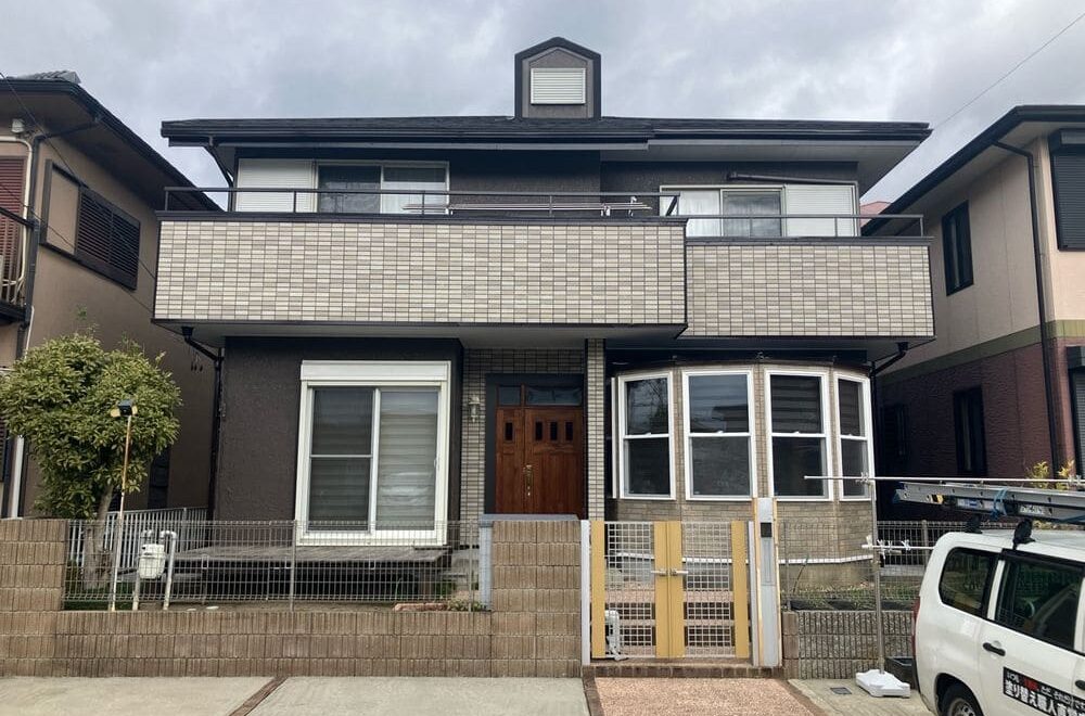 名張市の外壁塗装をリペイント匠が施工した写真