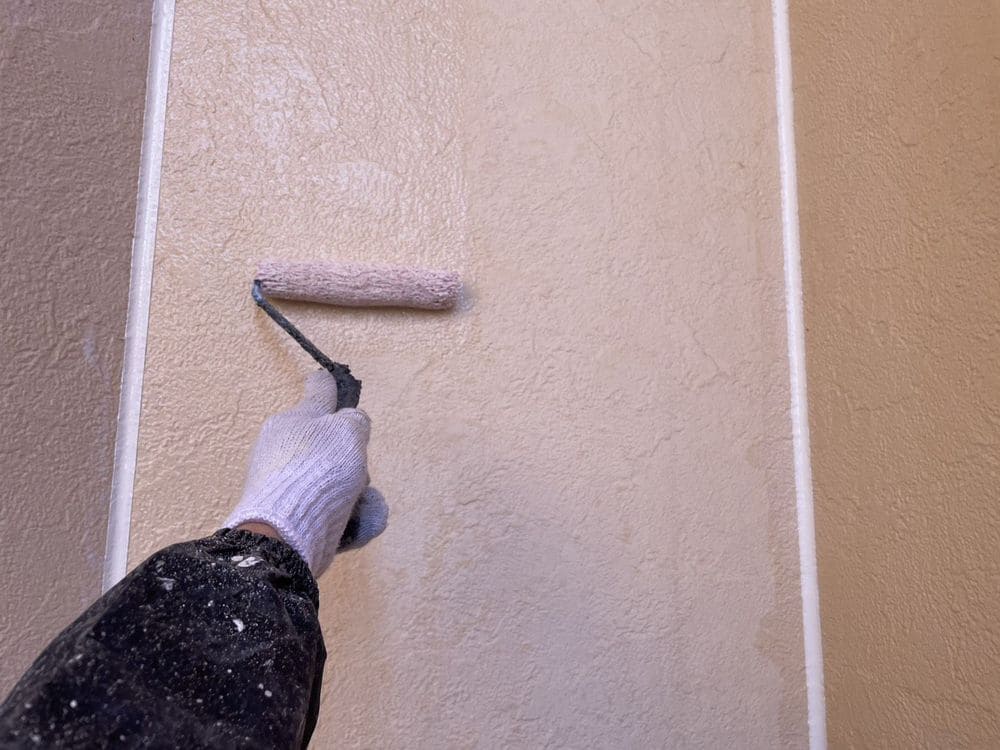 四日市市の外壁塗装をリペイント匠が施工した写真