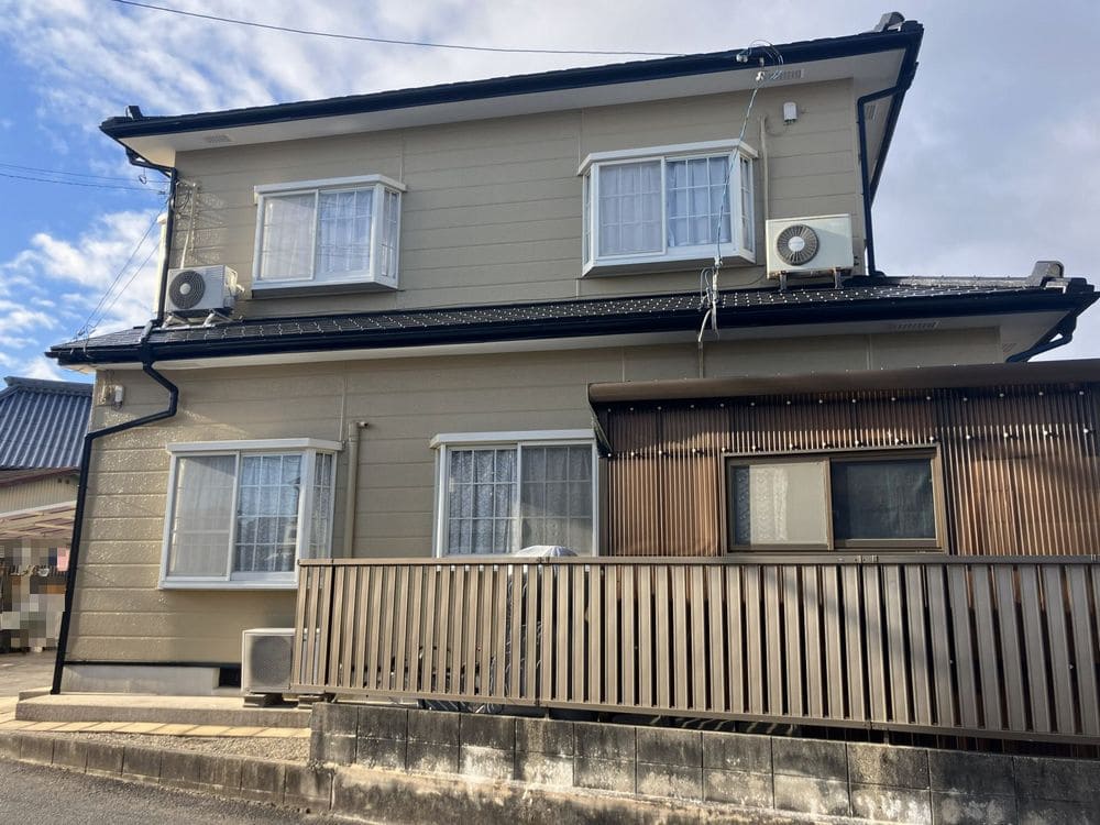 鈴鹿市の外壁塗装、屋根塗装をリペイント匠が施工した写真