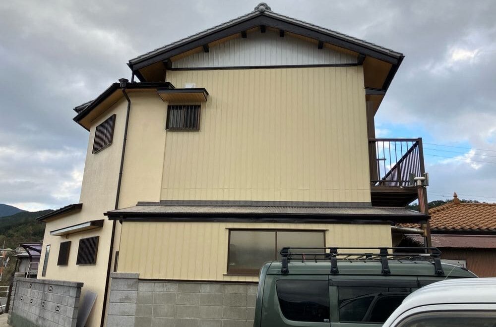 北牟婁郡で外壁塗装をリペイント匠が施工した写真