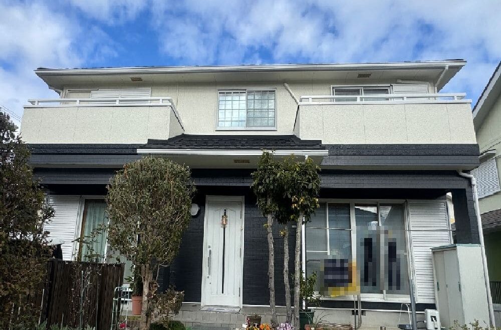 四日市市の外壁塗装、屋根工事をリペイント匠が施工した写真