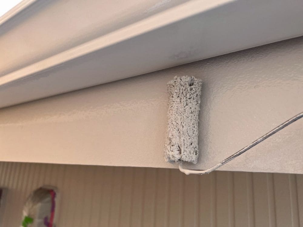 松阪市で外壁屋根塗装と防水工事をリペイント匠が施工した写真