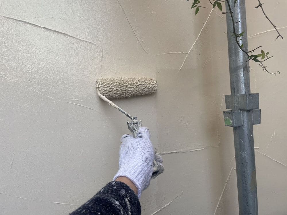 四日市市の外壁塗装をリペイント匠が施工した写真