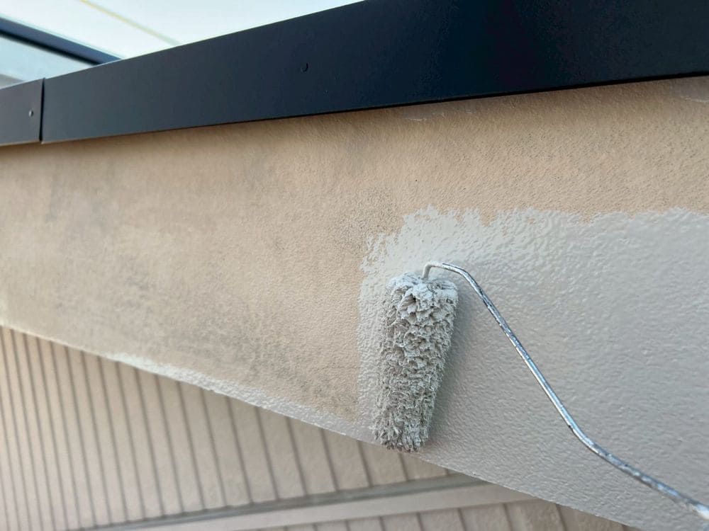 松阪市で外壁屋根塗装と防水工事をリペイント匠が施工した写真