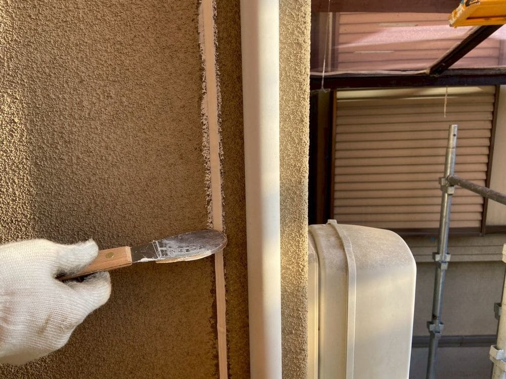 四日市市のが外壁塗装をリペイント匠が施工した写真