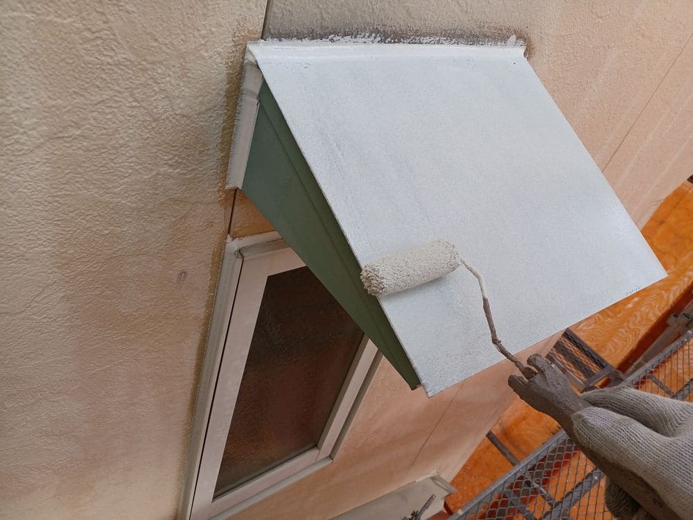 四日市市の外壁塗装をリペイント匠が施工した写真