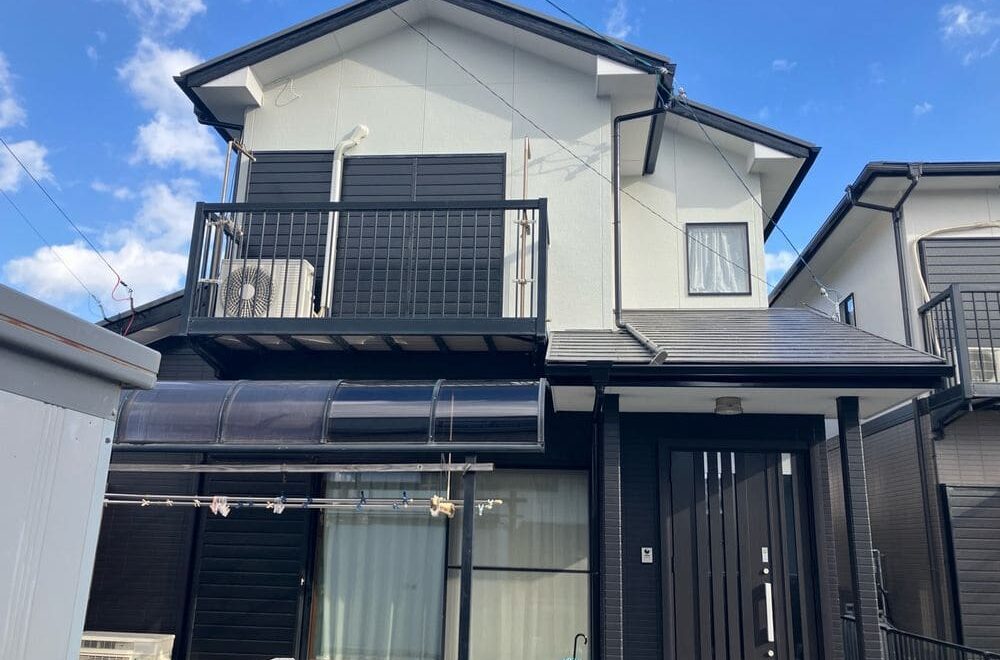 鈴鹿市の外壁塗装、屋根塗装をリペイント匠が施工した写真