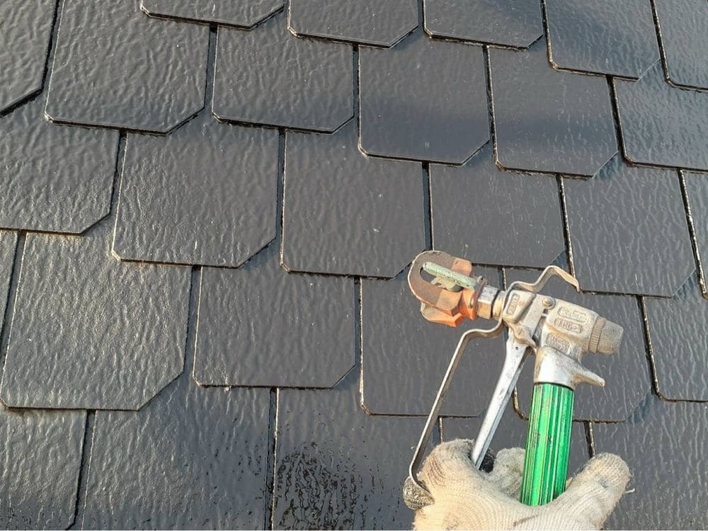 鈴鹿市の外壁塗装、屋根塗装をリペイント匠が施工した写真