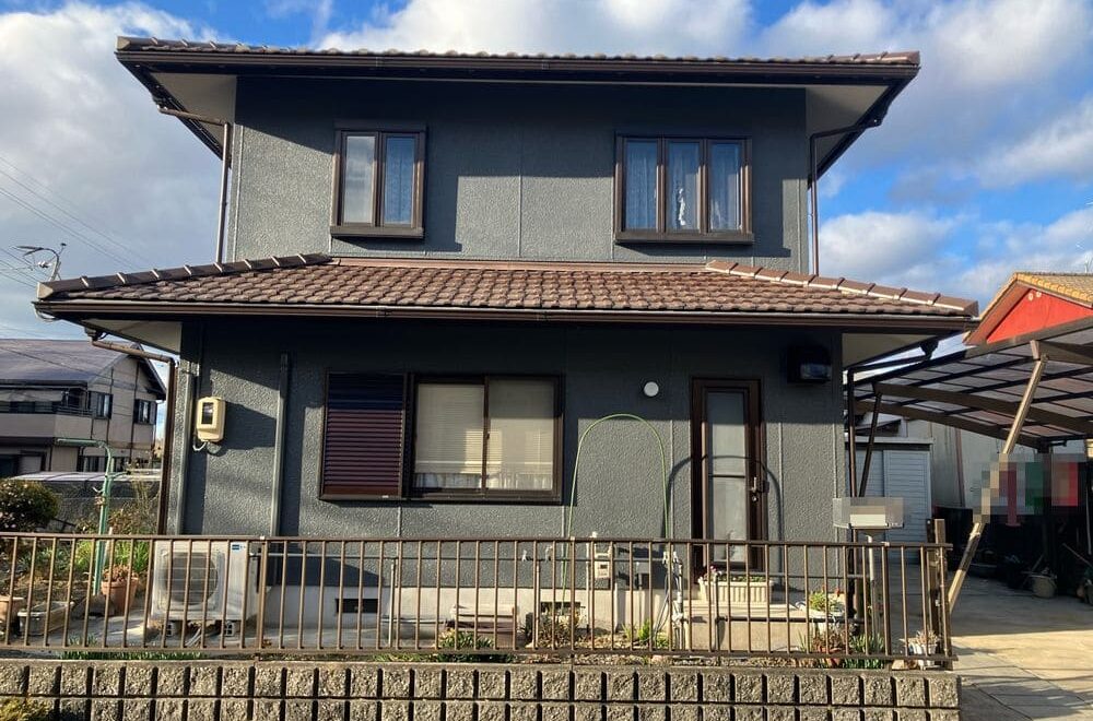 名張市の外壁塗装をリペイント匠が施工した写真