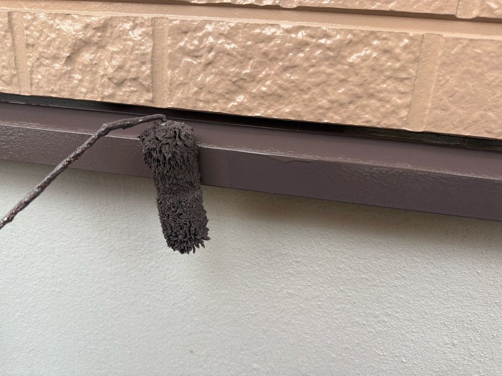 四日市市_S様_水切り(上塗り) 四日市市の外壁塗装をリペイント匠が施工した写真