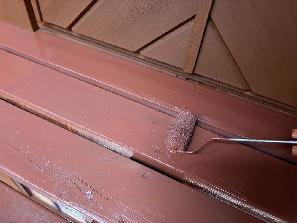 H様(伊勢市)ウッドデッキ‗2回目 伊勢市の外壁塗装をリペイント匠が施工した写真