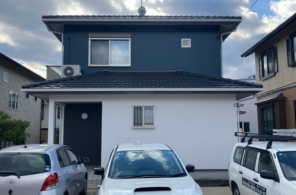 名張市の外壁塗装をリペイント匠が施工した写真