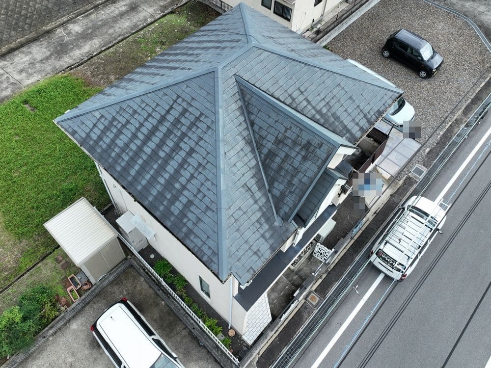 伊賀市の屋根工事をリペイント匠が施工した写真