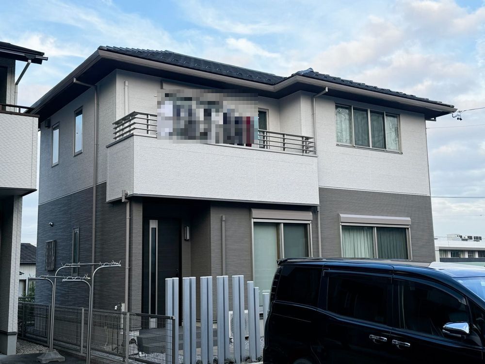 四日市市の外壁塗装をリペイント匠が施工した写真