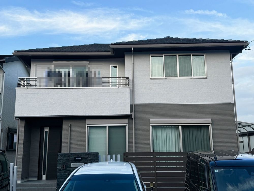 四日市市の外壁塗装をリペイント匠が施工した写真