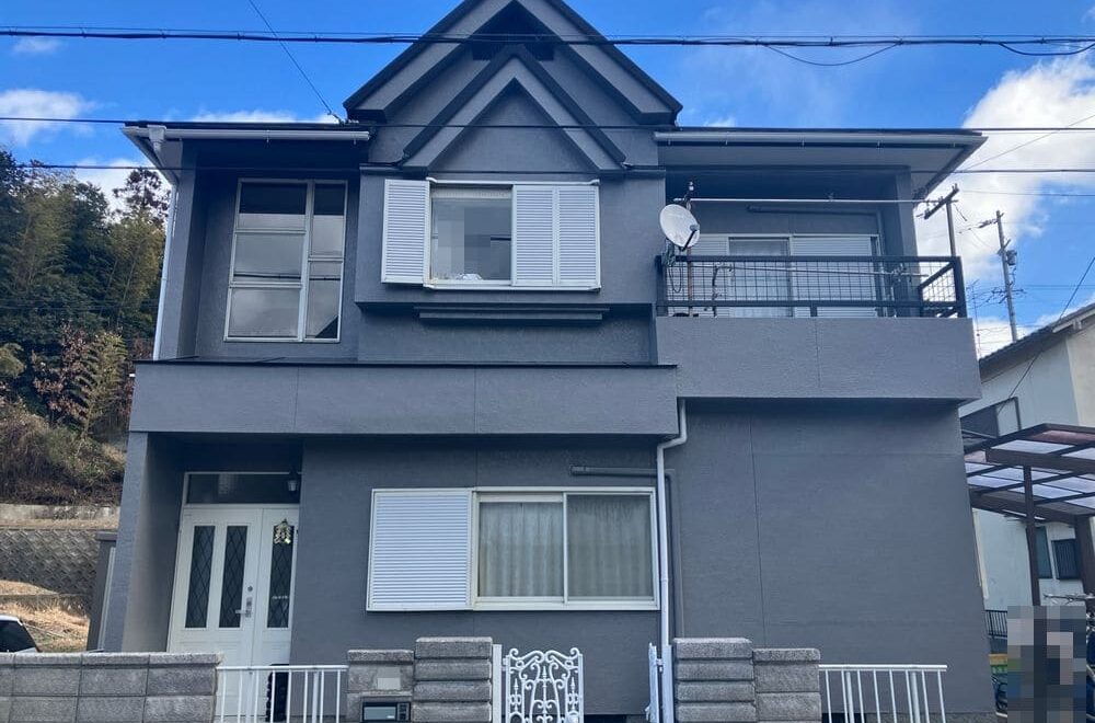 伊賀市の外壁塗装をリペイント匠が施工した写真