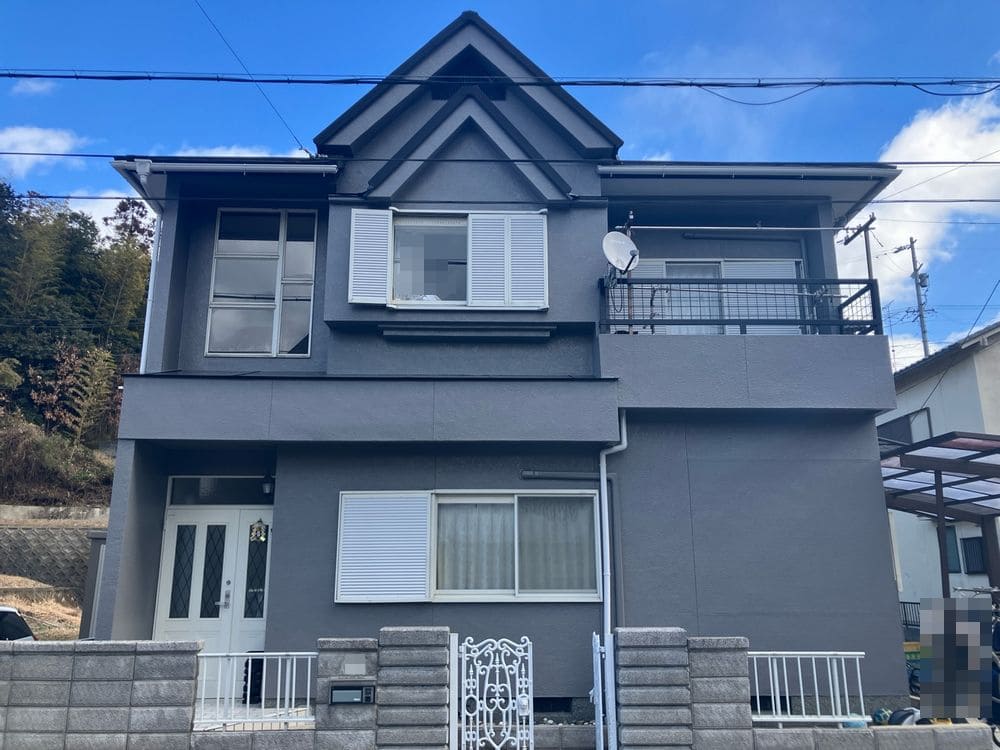 伊賀市の外壁塗装をリペイント匠が施工した写真