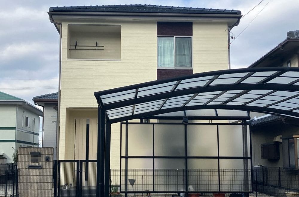 名張市の外壁塗装をリペイント匠が施工した写真