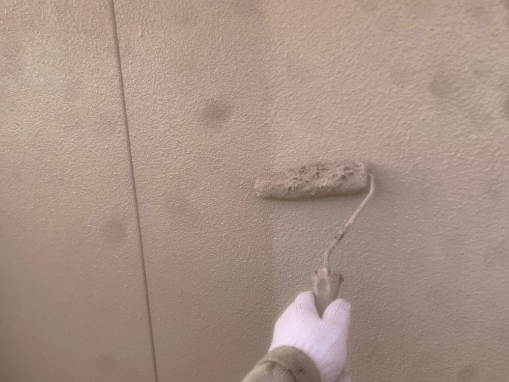 四日市市のが外壁塗装をリペイント匠が施工した写真