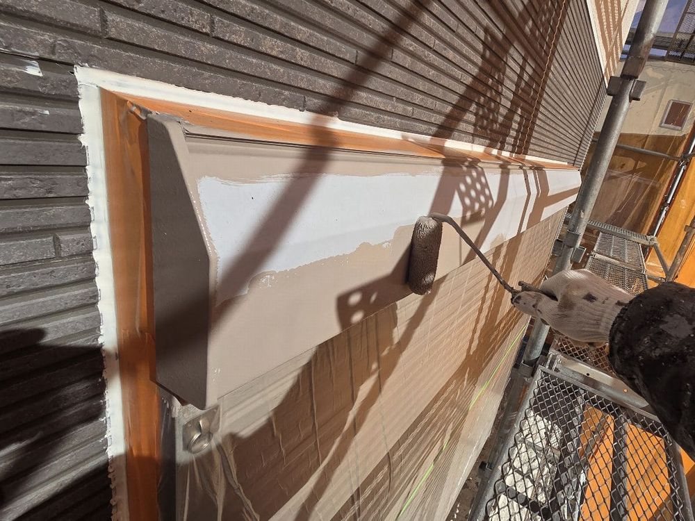 四日市市の外壁塗装をリペイント匠が施工した写真