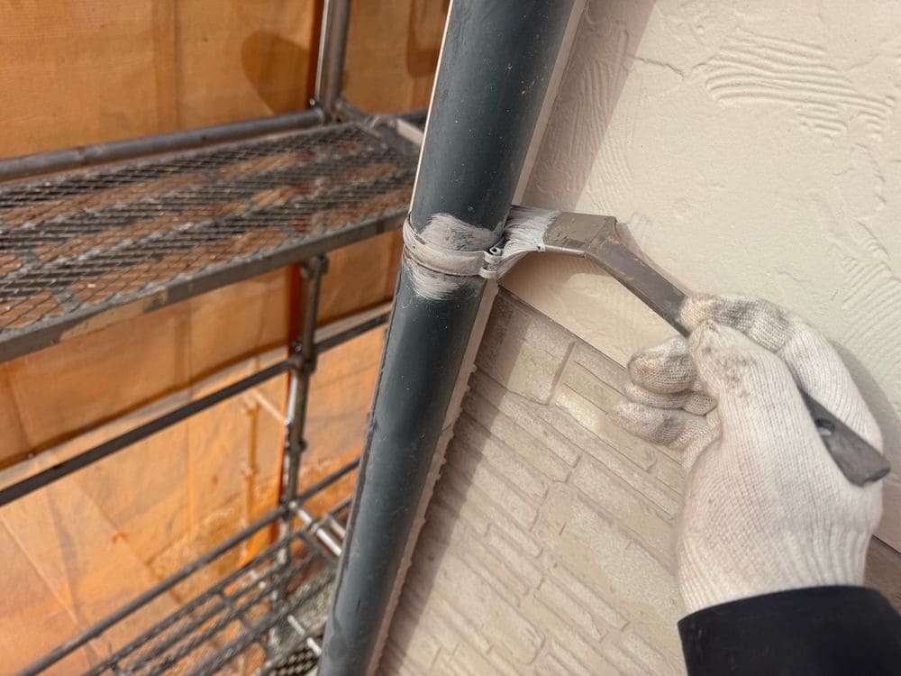 鈴鹿市の外壁塗装、屋根塗装をリペイント匠が施工した写真