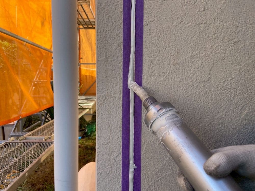 四日市市の外壁塗装をリペイント匠が施工した写真