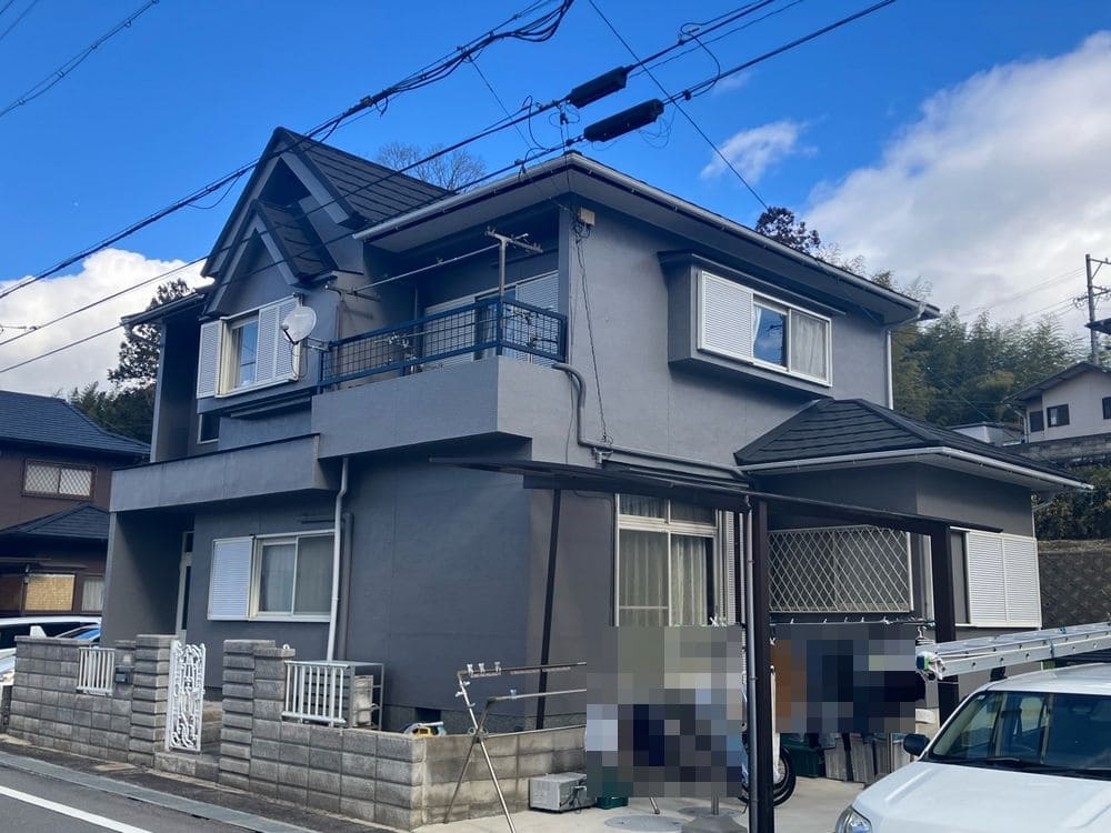 伊賀市の外壁塗装をリペイント匠が施工した写真