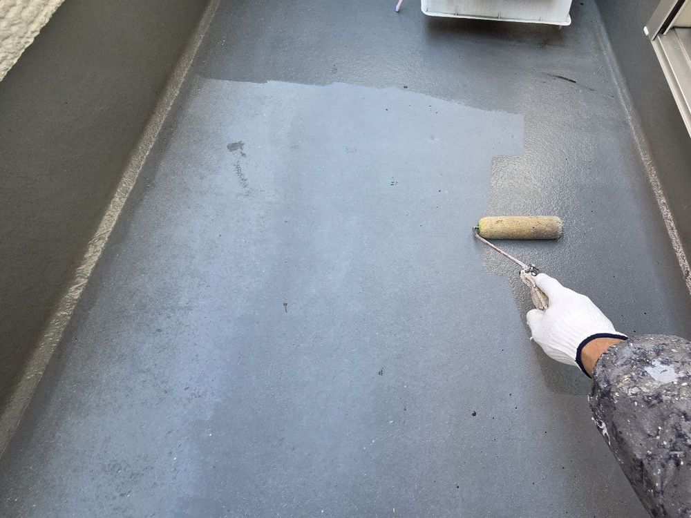 四日市市の防水工事をリペイント匠が施工した画像