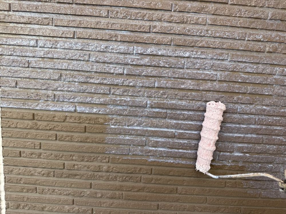 四日市市の外壁塗装、屋根塗装、防水工事をリペイント匠が施工した写真