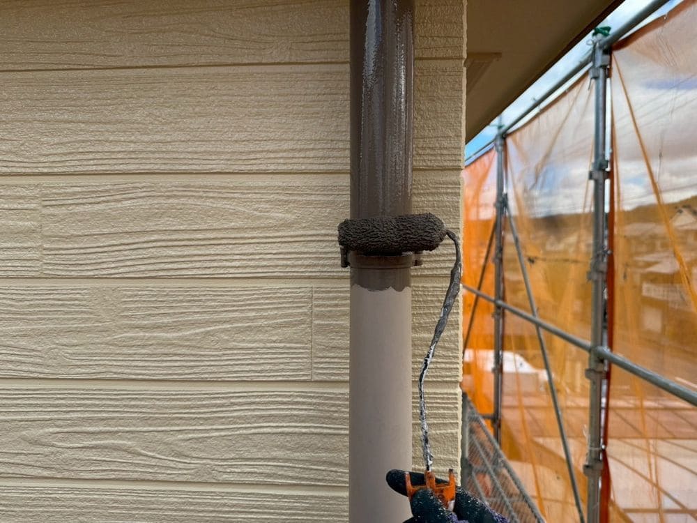 名張市の外壁塗装をリペイント匠が施工した写真