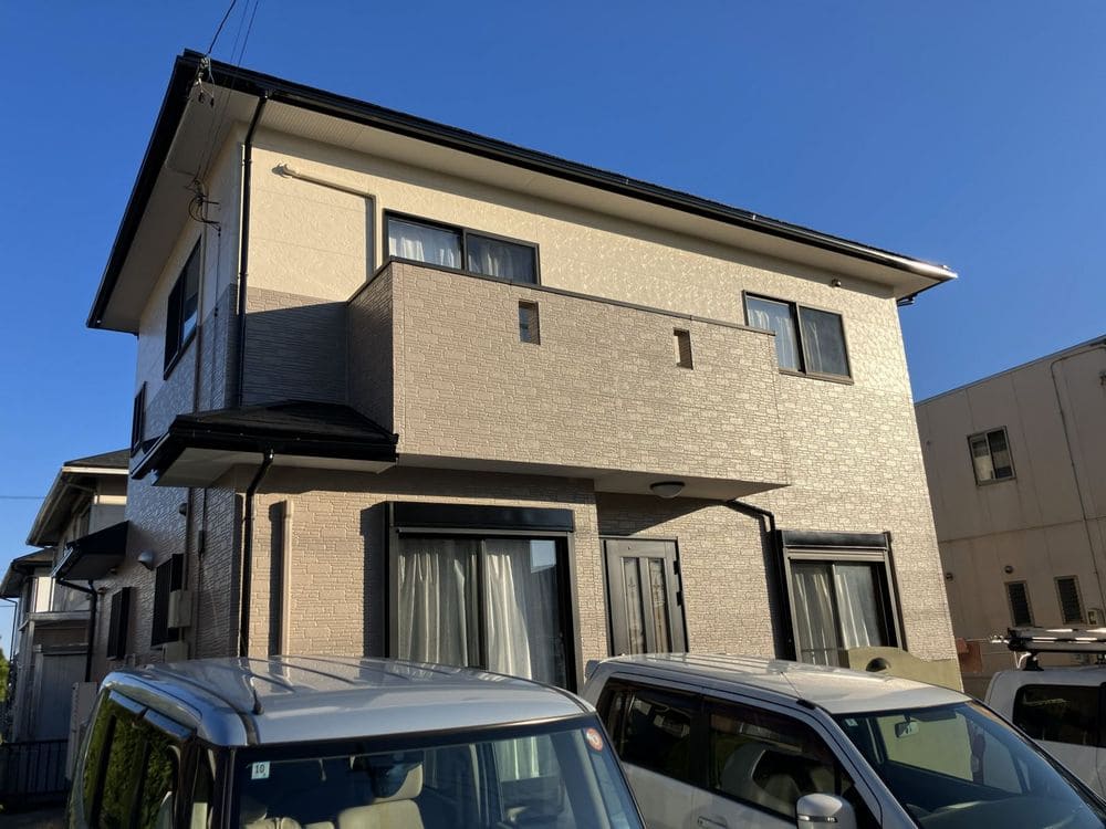 鈴鹿市の外壁塗装、屋根塗装をリペイント匠が施工した写真