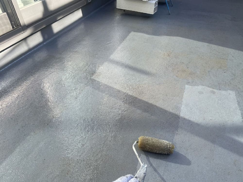 四日市市の外壁塗装、屋根塗装、防水工事をリペイント匠が施工した写真