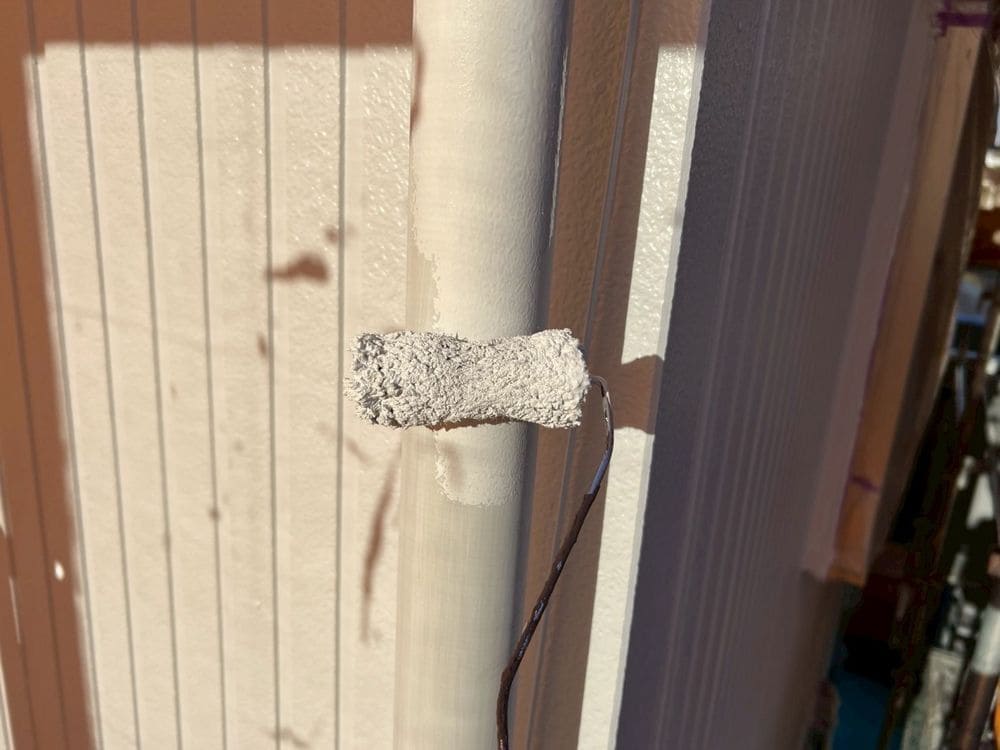 松阪市で外壁屋根塗装と防水工事をリペイント匠が施工した写真